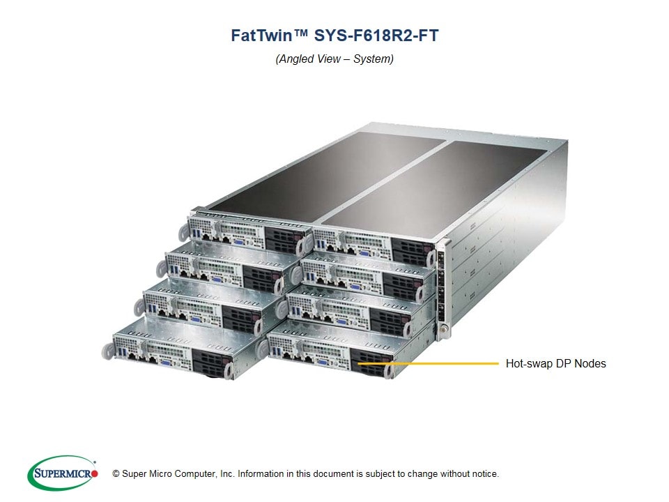 Сервер Supermicro SYS-F618R2-FT 4U — фото 4