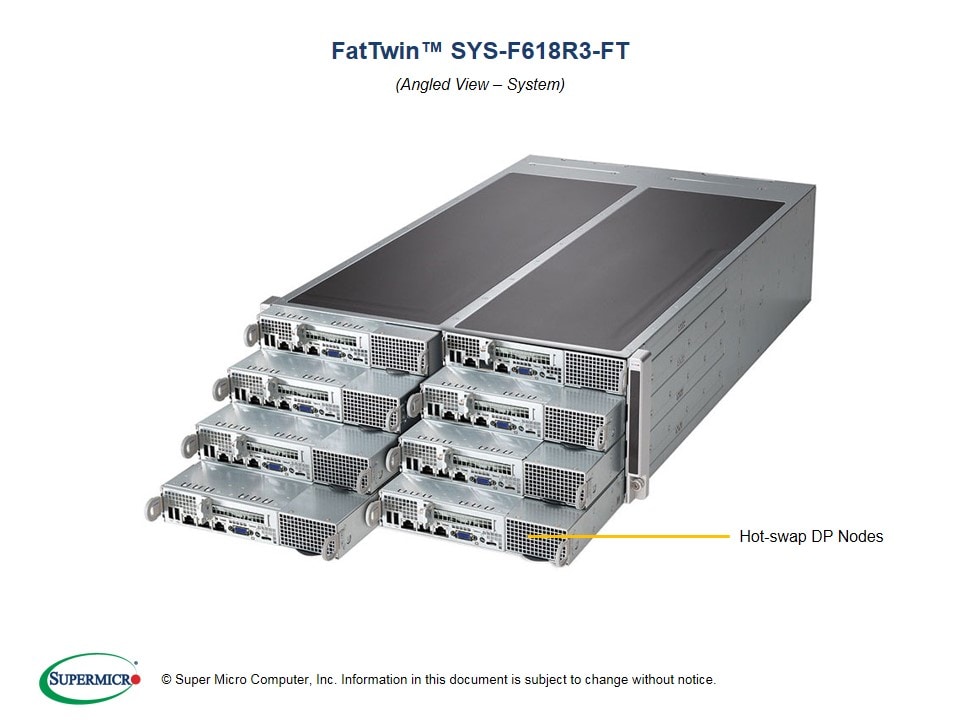 Сервер Supermicro SYS-F618R3-FT 4U — фото 4