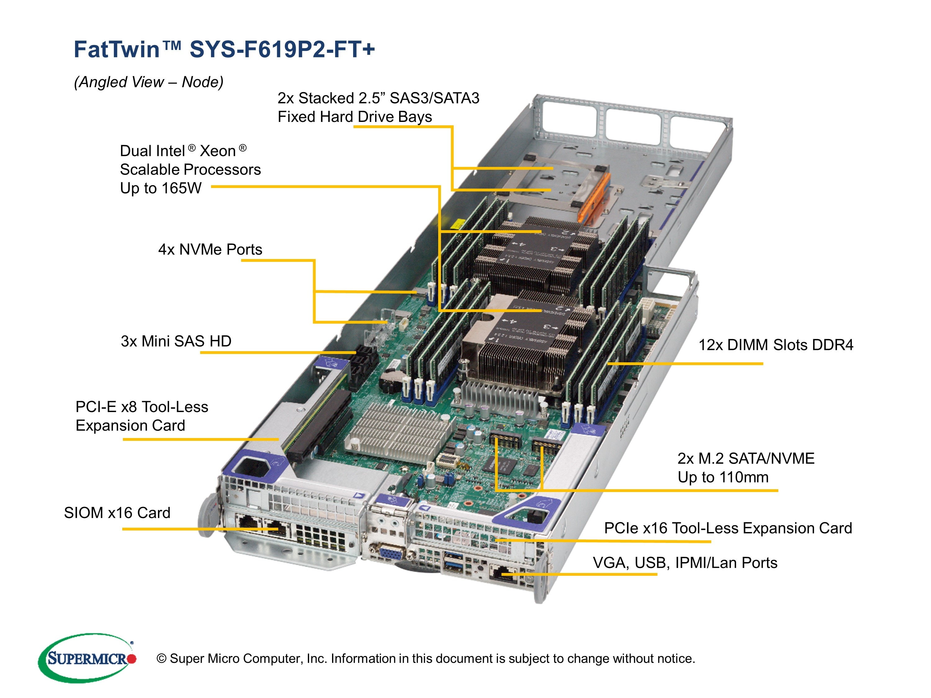 Сервер Supermicro SYS-F619P2-FT_ 4U — фото 2