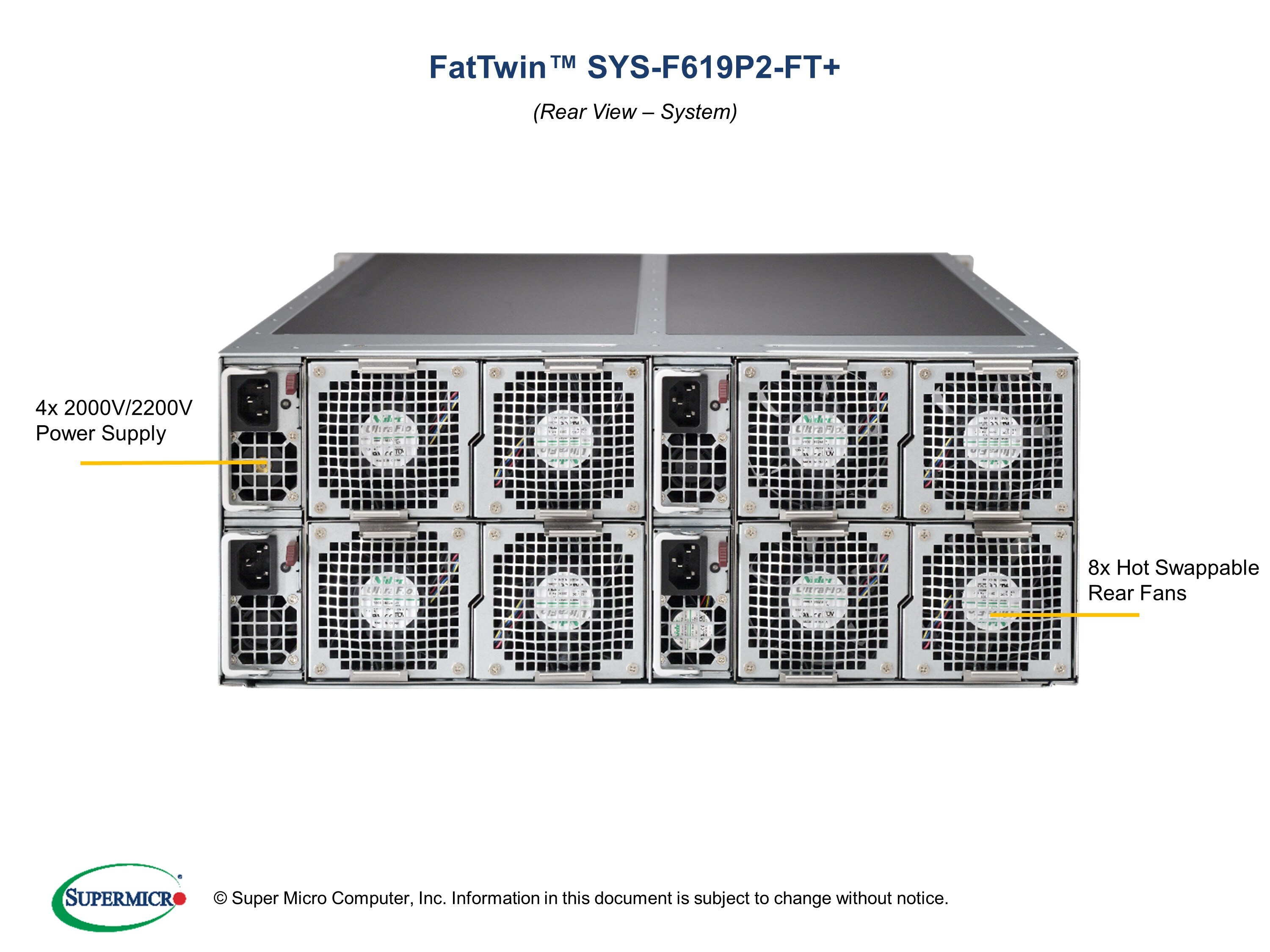 Сервер Supermicro SYS-F619P2-FT_ 4U — фото 5