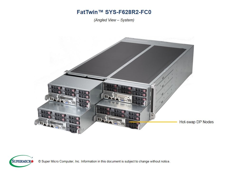 Сервер Supermicro SYS-F628R2-FC0 4U — фото 4