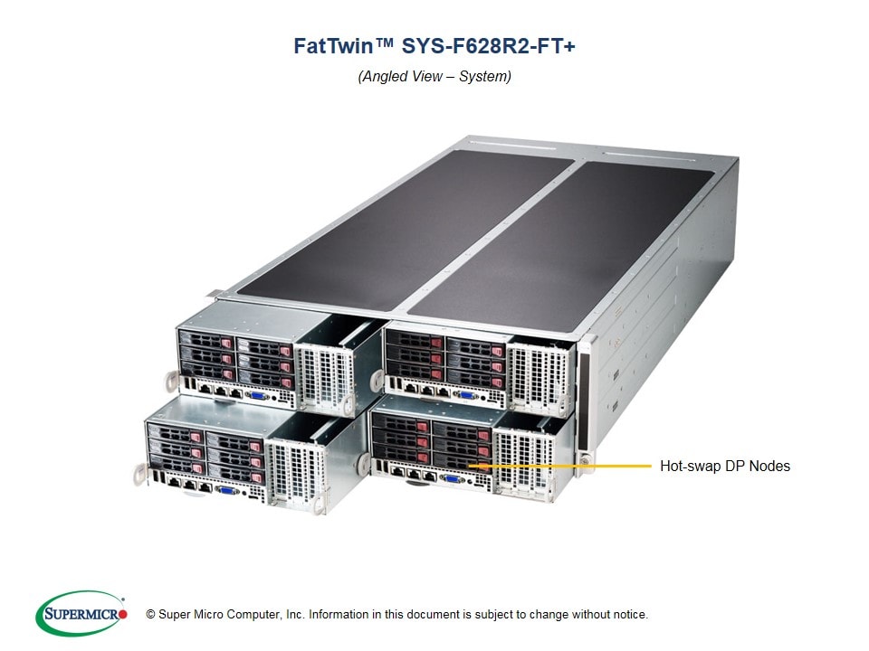 Сервер Supermicro SYS-F628R2-FT_ 4U — фото 4