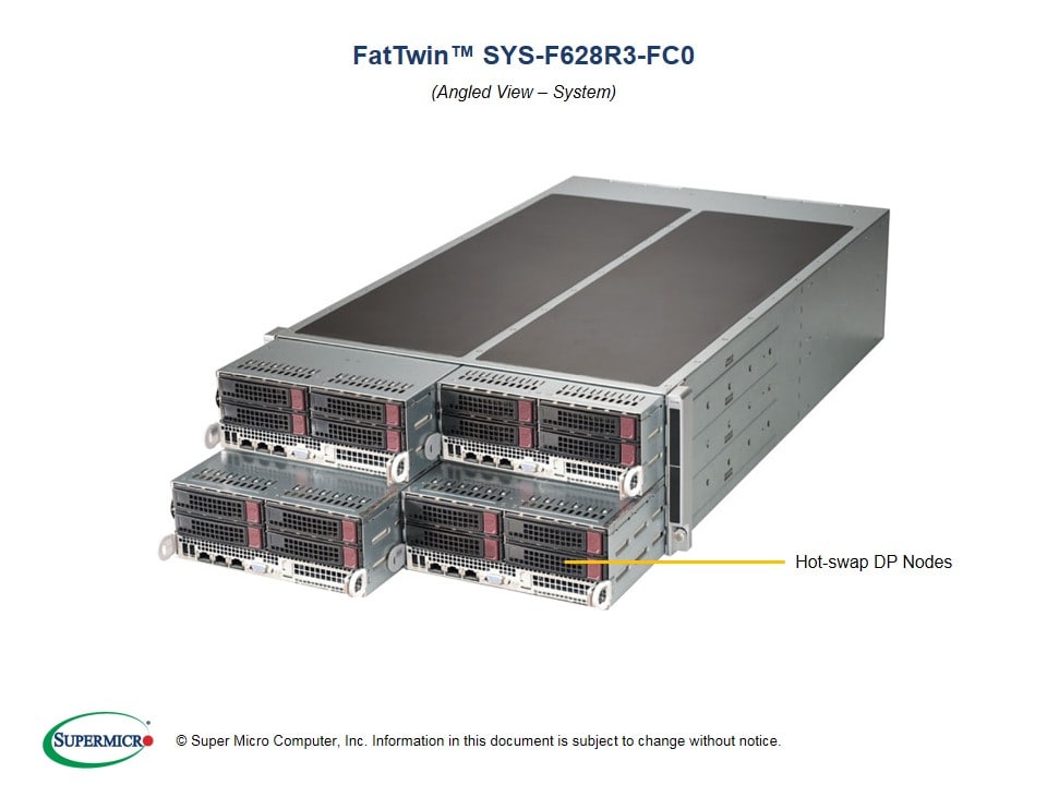 Сервер Supermicro SYS-F628R3-FC0 4U — фото 4