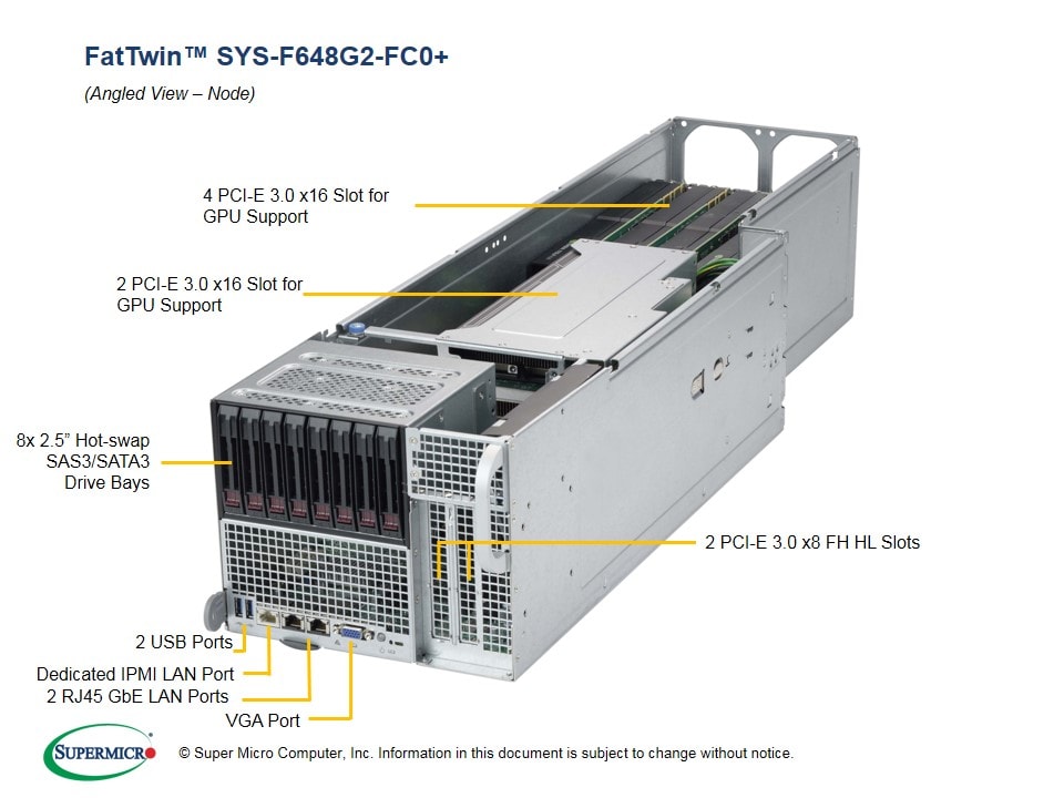 Сервер Supermicro SYS-F648G2-FC0_ 4U — фото 2