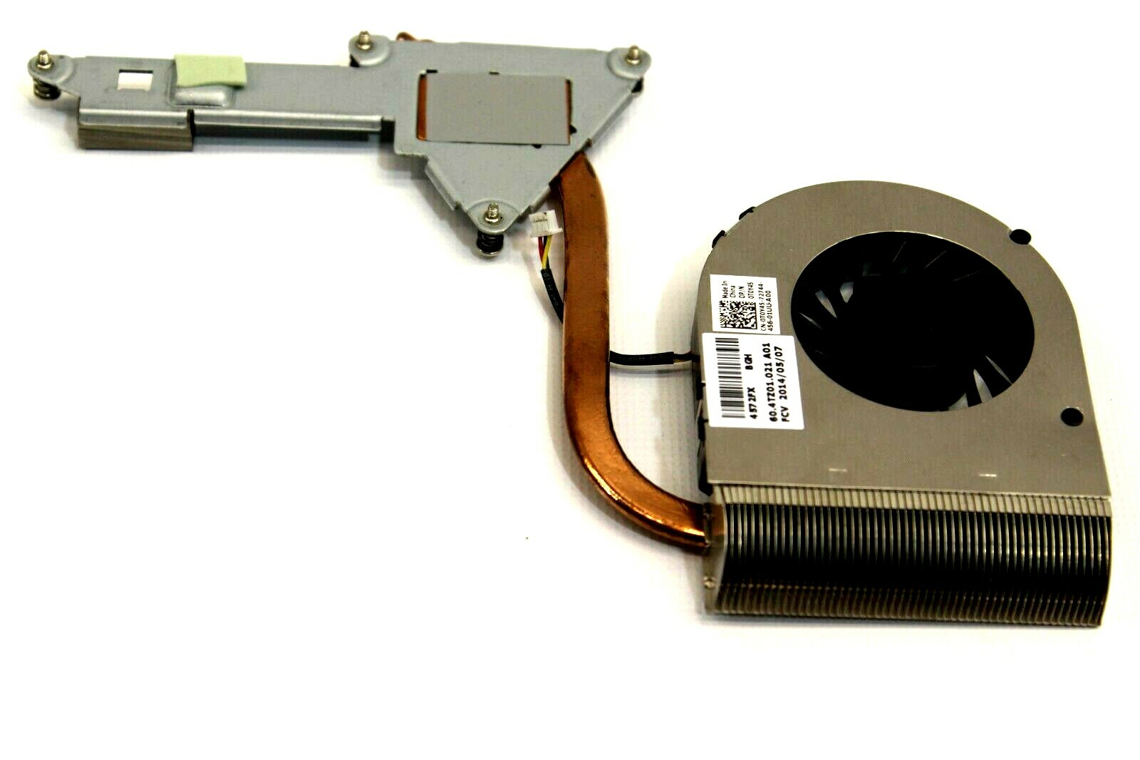 Вентилятор T0Y45 0T0Y45 Dell Inspiron 3520 CPU Heatsink Fan Assembly DFS481305MC0T — фото 1