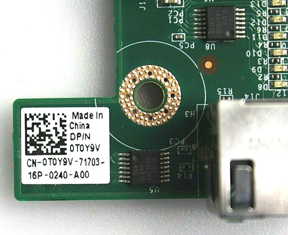 Корпусная деталь T0Y9V DELL CloudEdge DCS5000/DCS5120/C5230 Control panel — фото 1