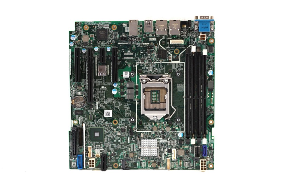 Материнская плата Dell PowerEdge T130/T330 Server LGA1151 DDR4 Motherboard Dell P/N: 03FV9K Tested — фото 2