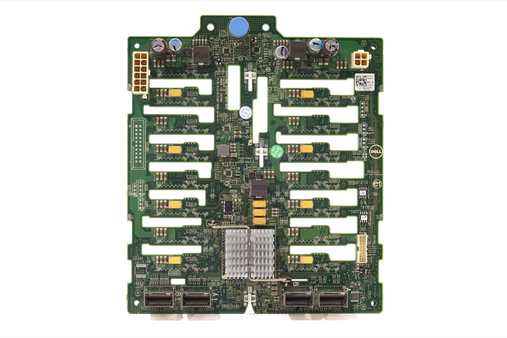 Бэкплейн Dell PowerEdge T320/T420/T620 2.5" 16-Bay SAS/SATA Backplane Dell P/N: 0018G5 — фото 1