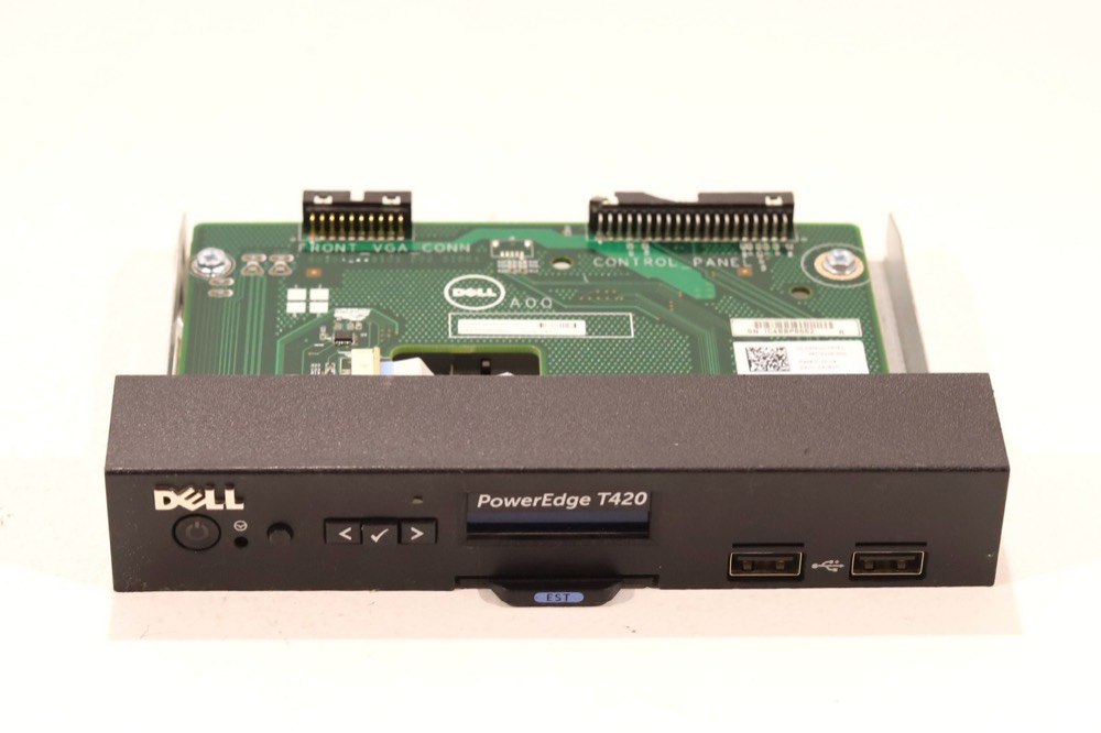 Сервер Dell PowerEdge T320/T420 Front Power Control Panel Dell P/N: 04J91H Tested — фото 1