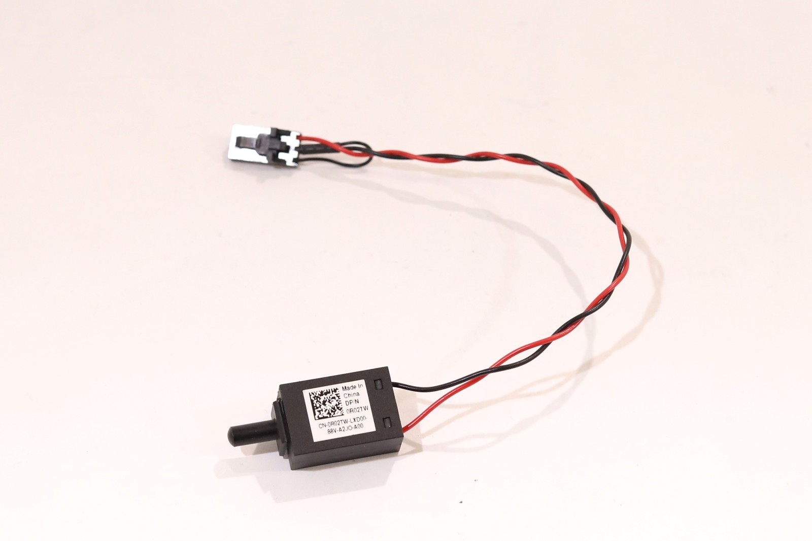 Коммутатор Dell Precision T3620 Case Intrusion Switch Button with Cable Dell P/N: 0R02TW — фото 1