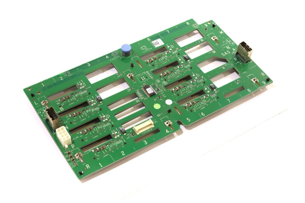 Бэкплейн Dell PowerEdge T610 3.5" 8-Bay SAS Hard Drive Backplane Board Dell P/N: 0F313F — фото 1