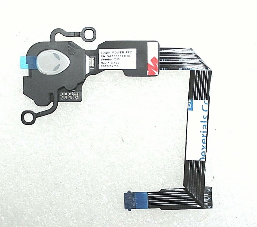 Кабель TC3R9 YH91G Dell Alienware M15 R2 Power Button Board W/Cable EDQ51 — фото 1