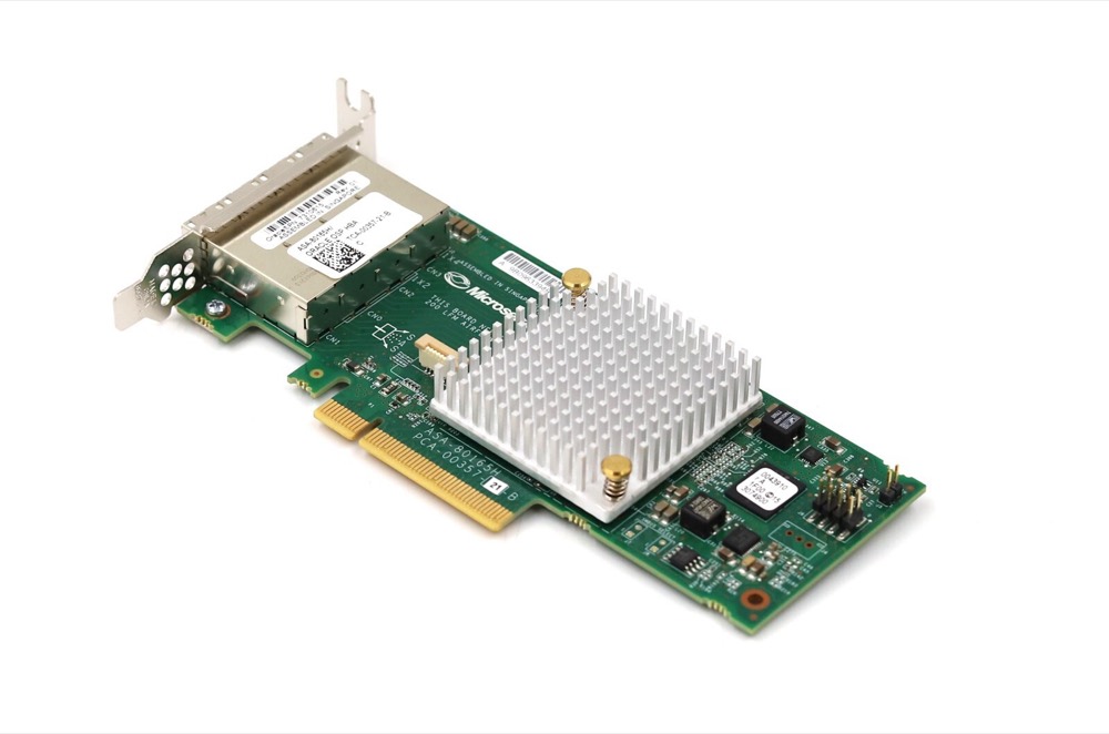Трансивер Oracle TCA-00357-21-B Quad-Port 12GbE SFP PCIe SAS Hot Bus Adapter P/N: 7310615 — фото 1