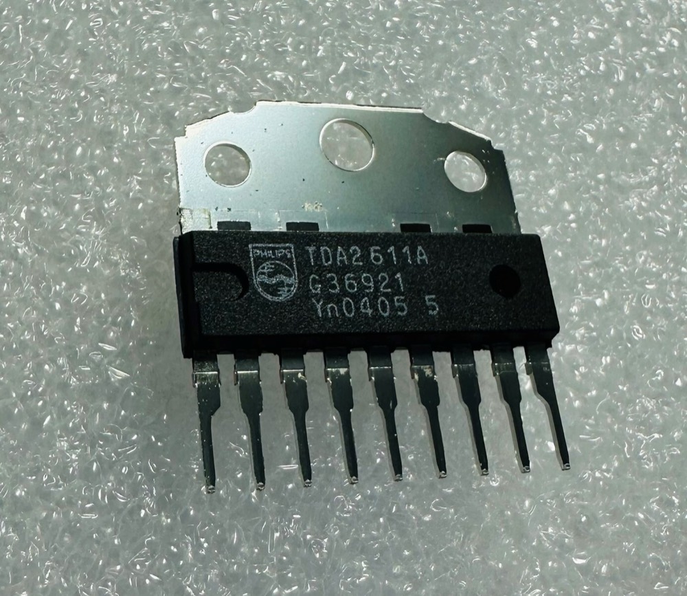 Компонент PHILLIPS TDA2611A 5W AUDIO AMPLIFIER NEW LOT OF 22 — фото 1