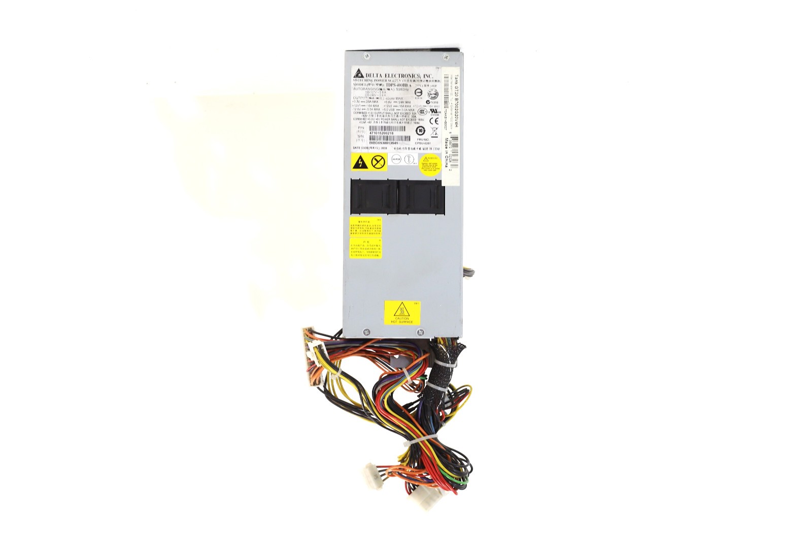 Блок питания Delta TDPS-400BB A 400W 1U Power Supply FRU P/N: CPSU-0281 Tested Working — фото 2