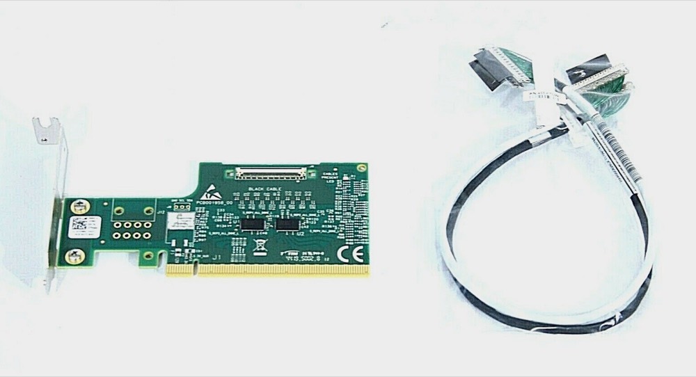 Плата TFM86 CY7GD DELL MTMK0012, CX654106A TMK00 PCIe Auxiliary card and cables — фото 1