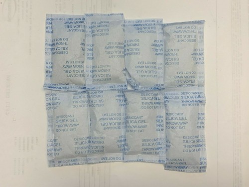 Комплектующая 8 Pack of 10 Gram Silica Gel Moisture Free Absorber Dehumidifier Pack Bag — фото 1