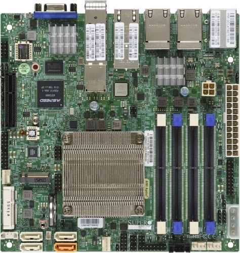 Материнская плата Supermicro A2SDi-TP8F Mini-ITX Motherboard — фото 1