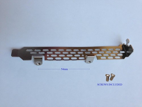 Комплектующая *•.✿•**Left Side*•.Standard Full Height Bracket for Low-Profile Card w/ 2 SCREWS — фото 1