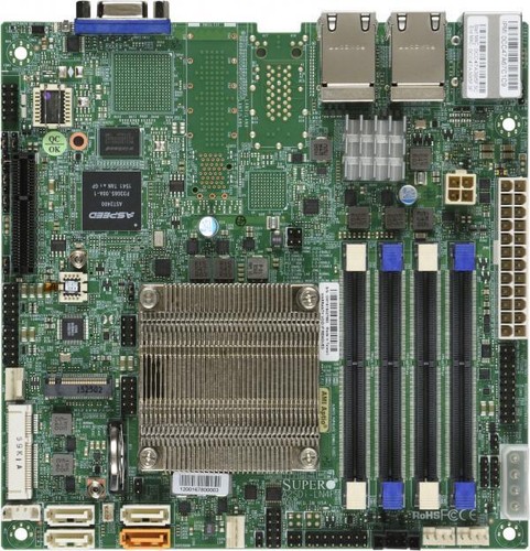 Материнская плата Supermicro A2SDi-LN4F Mini-ITX Motherboard — фото 1