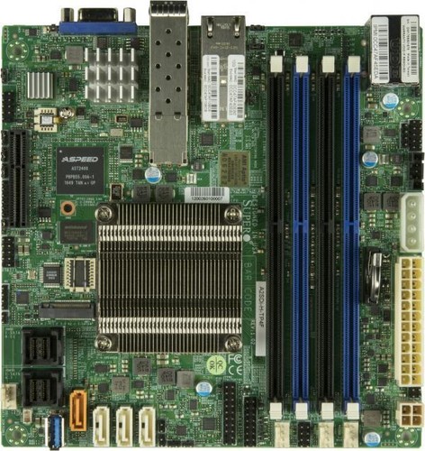 Материнская плата Supermicro A2SDi-H-TP4F Mini-ITX Motherboard — фото 1