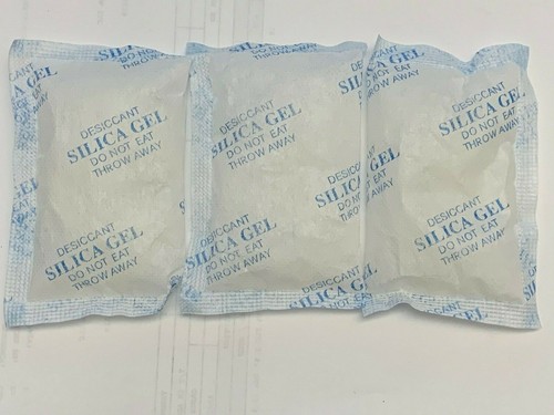 Комплектующая 75 Pack of 35 Gram Silica Gel Moisture Free Absorber Dehumidifier Pack Bag — фото 1