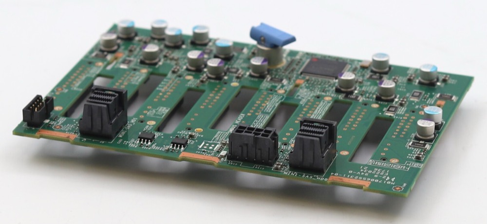 Бэкплейн Lenovo ThinkServer TS450 2.5" 8-Bay SAS Backplane Board FRU P/N: 00HV383 Tested — фото 1