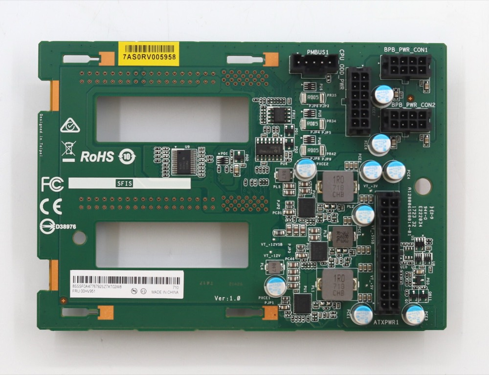 Бэкплейн Lenovo ThinkServer TS460 Server Power Backplane FRU P/N: 00HV951 Tested Working — фото 2