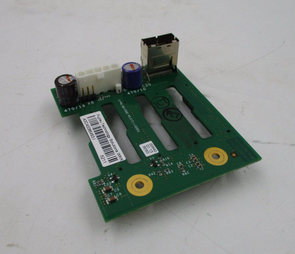 Бэкплейн Fujitsu Siemens Primergy TX200 S4 SAS Backplane Board P/N: A3C40086493 Tested — фото 1