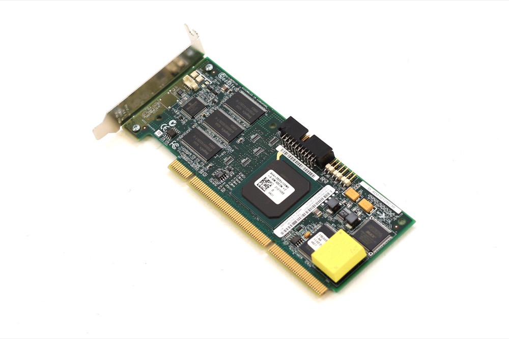 13N2195 RAID/HBA-контроллер IBM ServeRAID 6i+ SCSI U320 PCIe RAID Controller W/128MB Cache FRU P/N: 13N2195 — фото 1