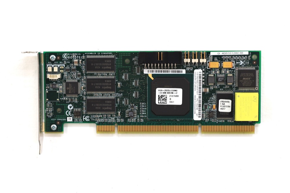 13N2195 RAID/HBA-контроллер IBM ServeRAID 6i+ SCSI U320 PCIe RAID Controller W/128MB Cache FRU P/N: 13N2195 — фото 2