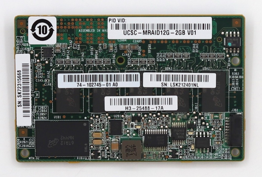 Модуль памяти Cisco UCSC-MRAID12G-2GB 2GB FBWC Module SAS Cache Memory Tested Working — фото 1