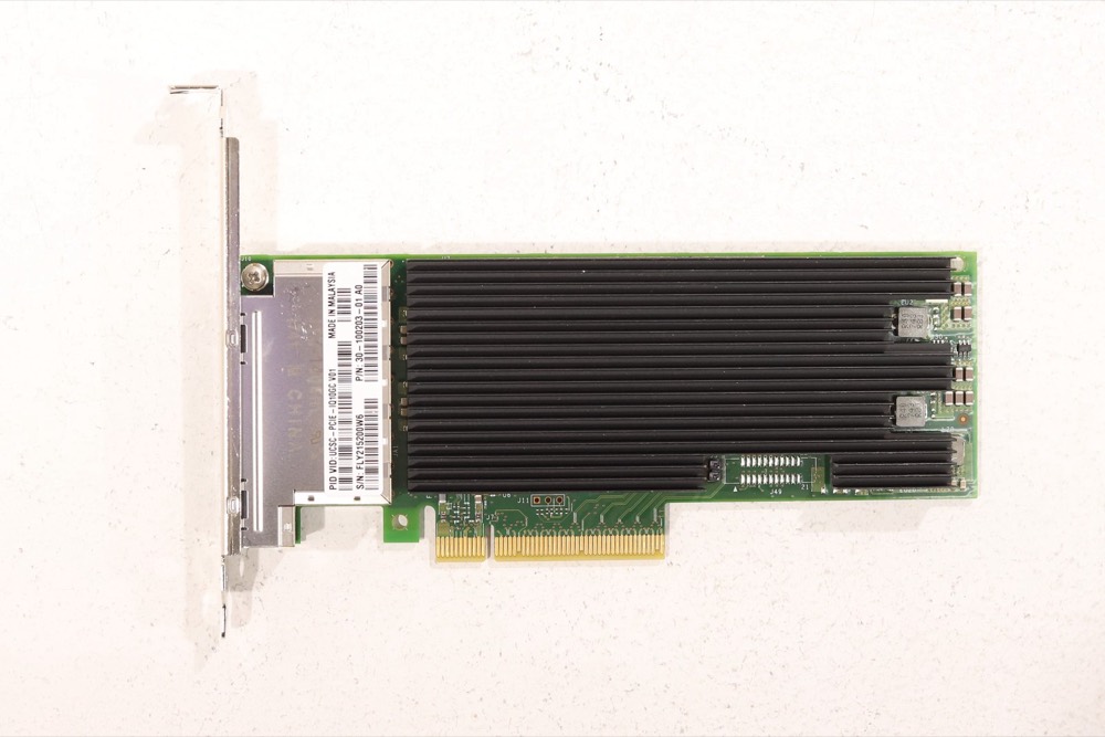 Сетевая карта Cisco UCSC-PCIE-IQ10GC Quad-Port 10GbE PCIe x8 Network Card P/N: 30-100203-01 — фото 3