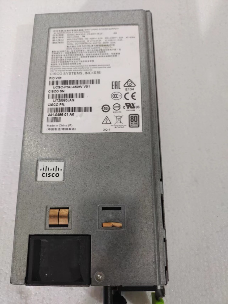 Блок питания Cisco UCSC-PSU-450W — фото 1