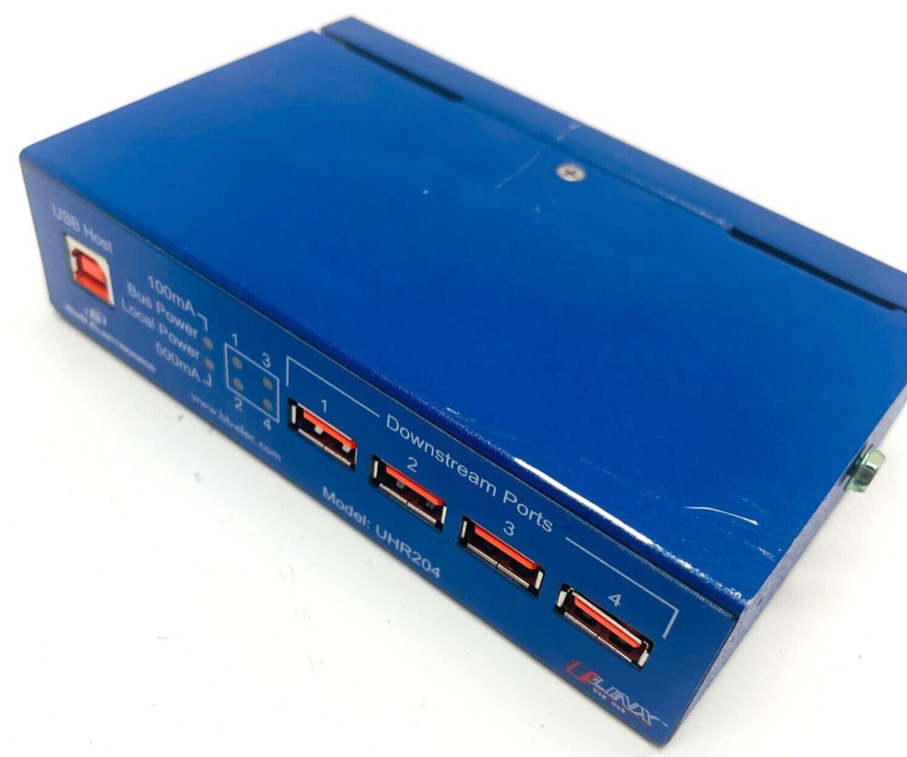 Компонент UHR204 B&B Electronics Industrial 4 Port USB Hub — фото 1