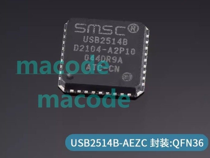 Электронный компонент USB-концентратор Microchip USB2514B-AEZC — фото 1