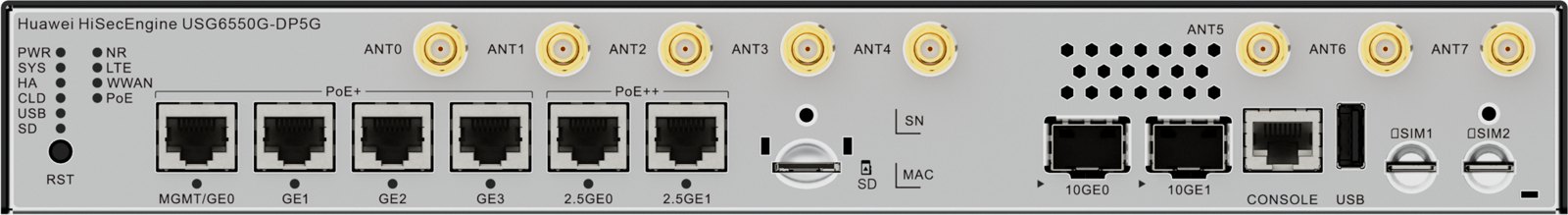 Межсетевой экран Huawei USG6550G-DP5G — фото 2