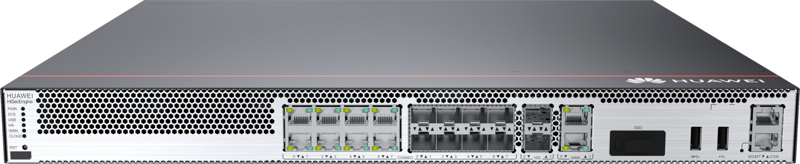 Межсетевой экран Huawei USG6585E-AC (2×GE WAN+8×GE Combo+2×10GE SFP+,1 питание AC) — фото 1