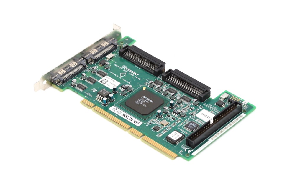 Плата Dell Dual Channel Ultra-160 SCSI PCI-X Controller Card Dell P/N: 0W2414 Tested — фото 1