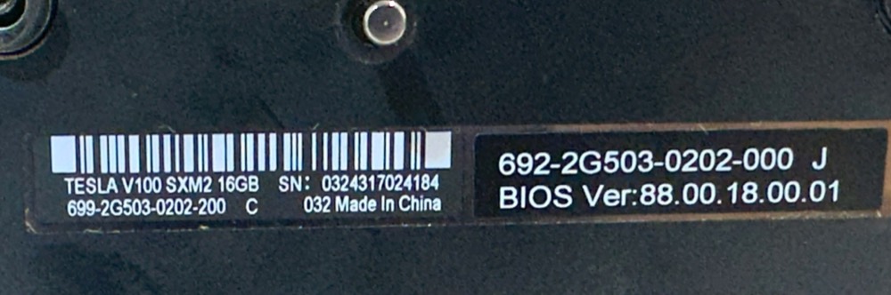 Графический ускоритель NVIDIA Tesla V100 SXM2 16GB HBM2 GPU accelerator card P/N: 699-2G503-0202-200 — фото 3