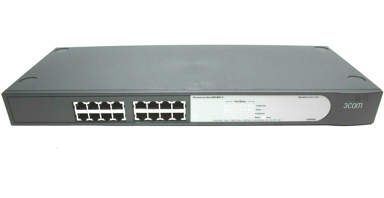 Коммутатор HP (JD984A) V1405-16 16-Ports Rack-Mountable Switch INCLUDES RACK EARS — фото 1