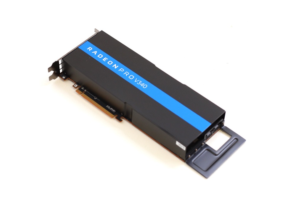 Графический ускоритель AMD Radeon Pro V340L 16GB HBM2 PCIe Graphics Card P/N: 102D0531802 Tested — фото 1