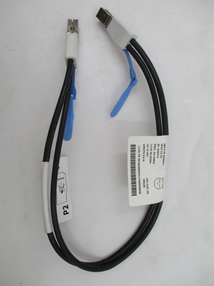 Кабель IBM Storwize V3700 Molex 100mm/4" 6Gb/s SAS Cable IBM PN: 00J0094 Tested Working — фото 2