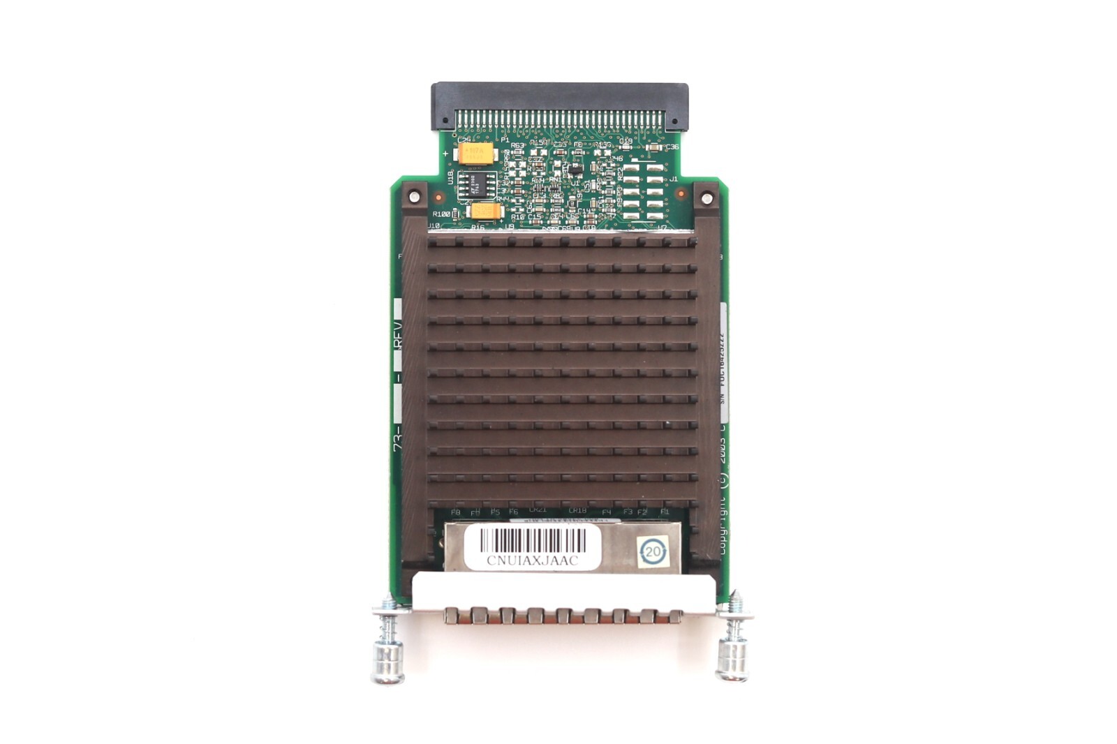 Линейная плата Cisco VIC-4FXO Quad-Port Ethernet Voice Interface Card P/N: 73-12953-01 Tested — фото 3