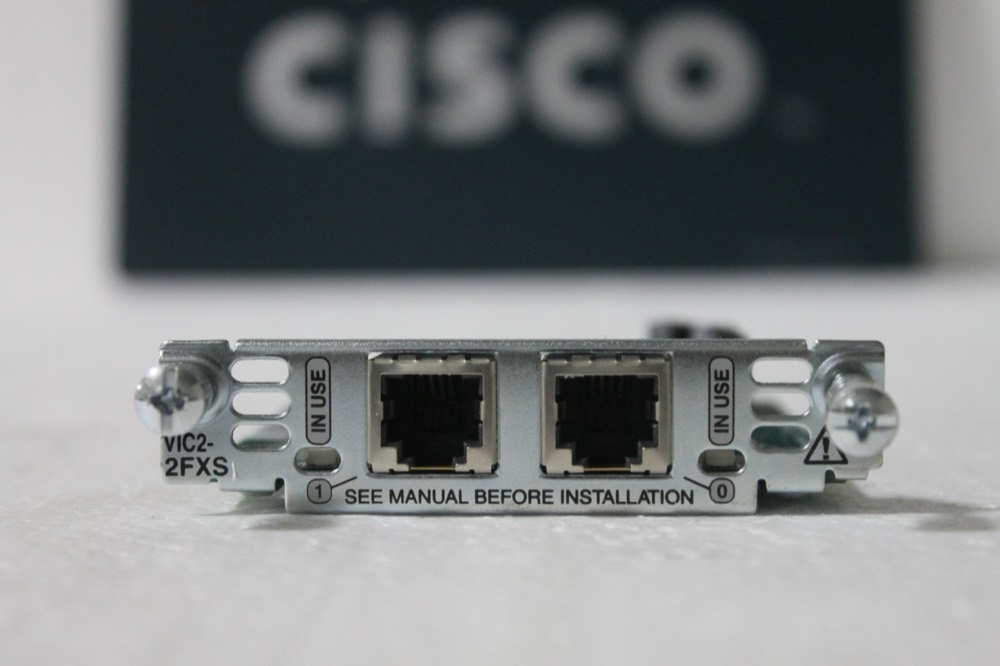 Модуль Cisco VIC2-2FXS, 2 порта FXS — фото 1