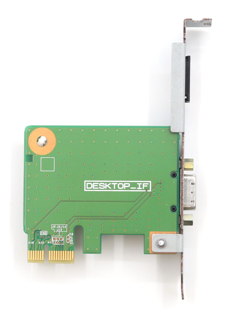 Модуль памяти Panasonic Desktop_IF PCIe Interface P2 Solid State Memory Card P/N: VJB80E46 — фото 2