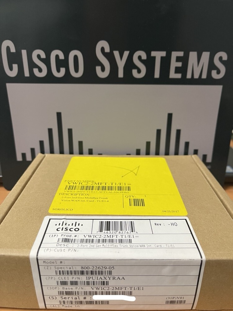 Маршрутизатор Cisco VWIC2-2MFT-T1 — фото 1