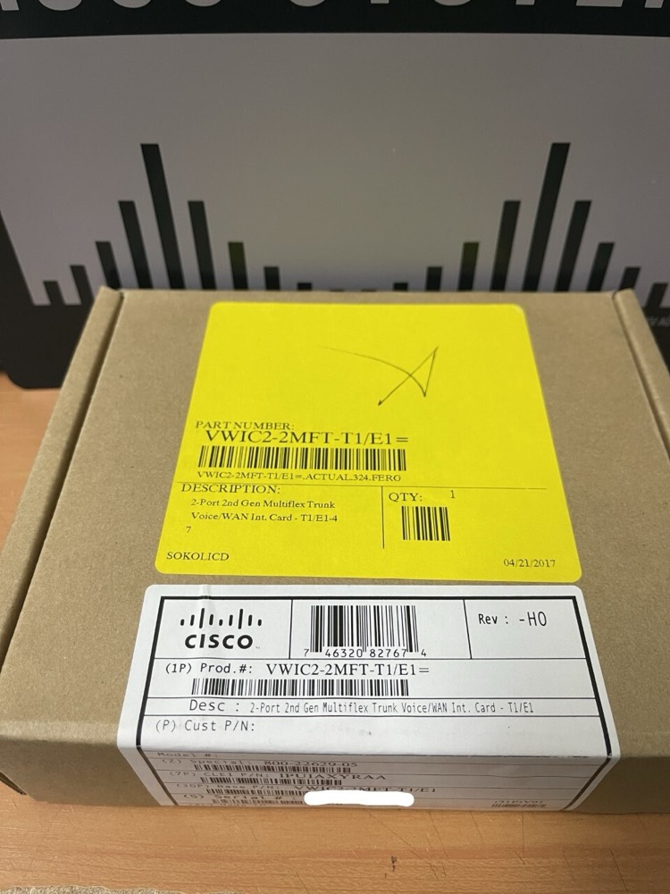 Маршрутизатор Cisco VWIC2-2MFT-T1 — фото 2