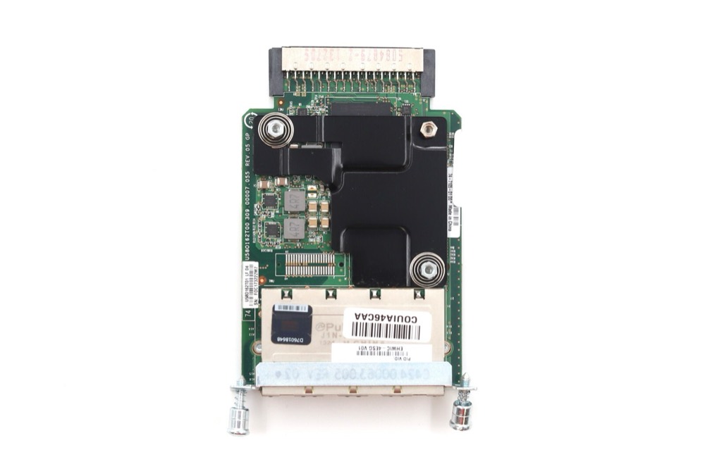 Линейная плата Cisco Quad-Port Gigabit Ethernet WAN Interface Card P/N: VWIC3-4ESG Tested — фото 2