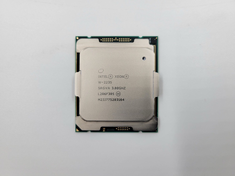 Процессор Intel Xeon W-2235 3.80Ghz 6-Cores 8.25MB LGA 2066 CPU P/N: SRGVA Tested Working — фото 1